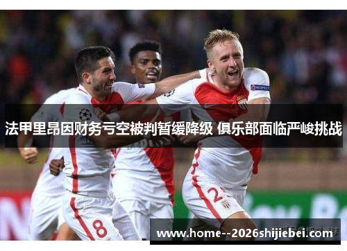 法甲里昂因财务亏空被判暂缓降级 俱乐部面临严峻挑战
